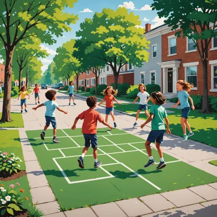 Игра на улице без ничего: возвращение к простоте и естественному веселью