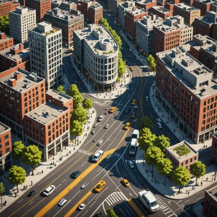 Город как живой организм: жизнь и движение в мегаполисе